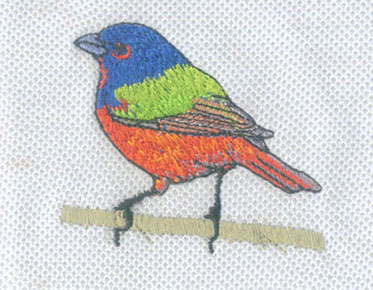 embroidery digitizing bird design